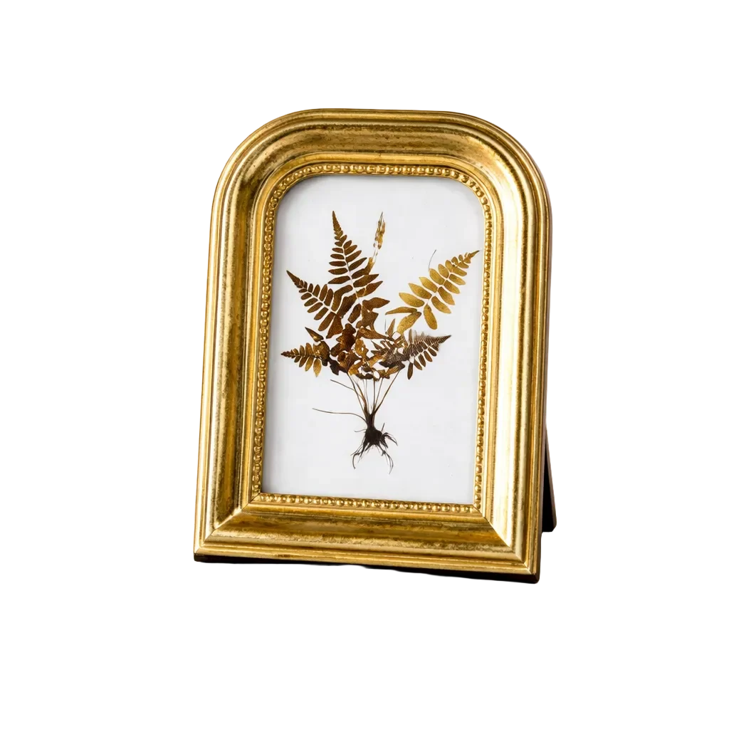 Gold Arched Heirloom Photo Frame