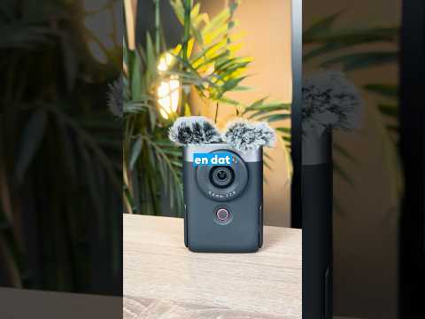 Canon PowerShot V10 Advanced Vlogging Kit - Zilver