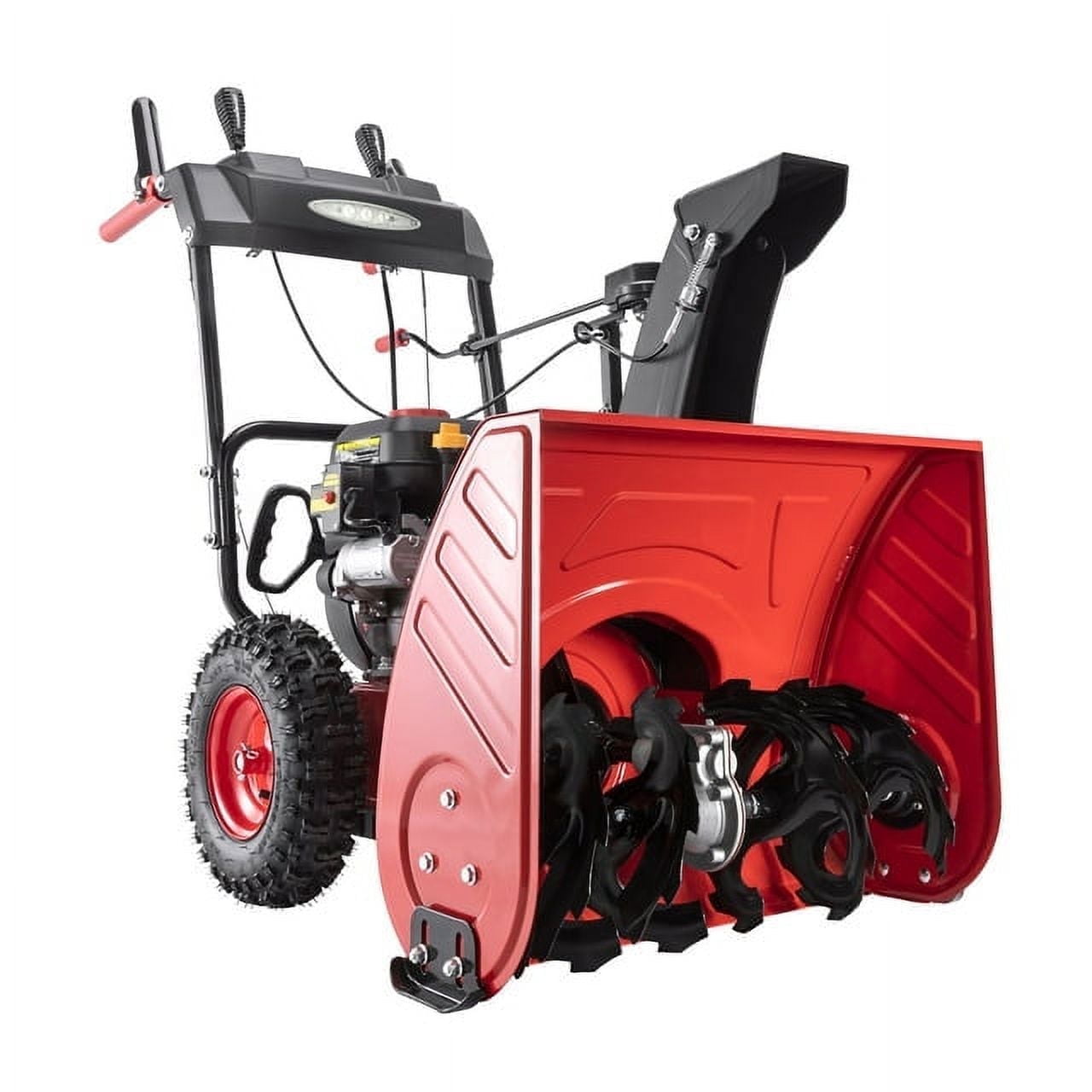 PowerSmart 26′′ 252CC Self-Propelled Gas Snow Blower with 120V Electric Start, Two-Stage Design