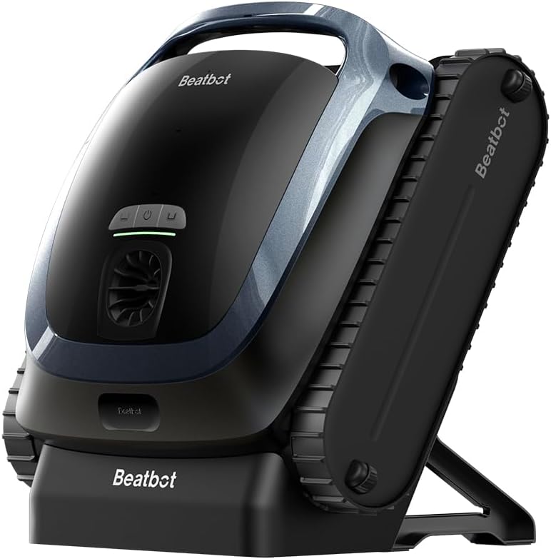 Beatbot AquaSense 2 Robot Piscine sans Fil, Aspirateur Piscine avec Remontée Automatique, nettoie Le Fond, Parois et flottaison, Nettoie la Ligne d'eau en 2 passages, pour piscines jusqu'à 3 230 pi²