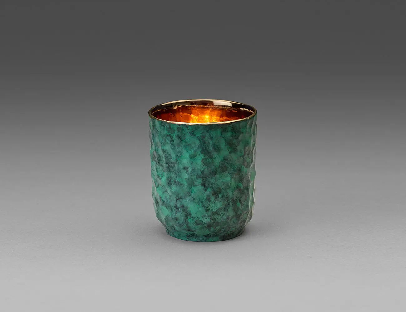 Cast Bronze Candle Holder