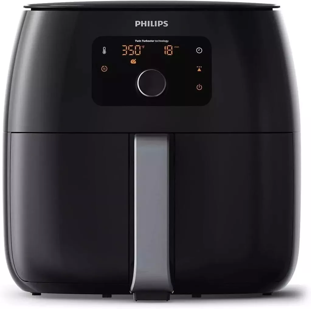2025 Philips Airfryer XXL met Vetverwijdering & Rapid Air Technologie C 3 lb / 7 qt C 5 Vooraf Ingestelde Programmas