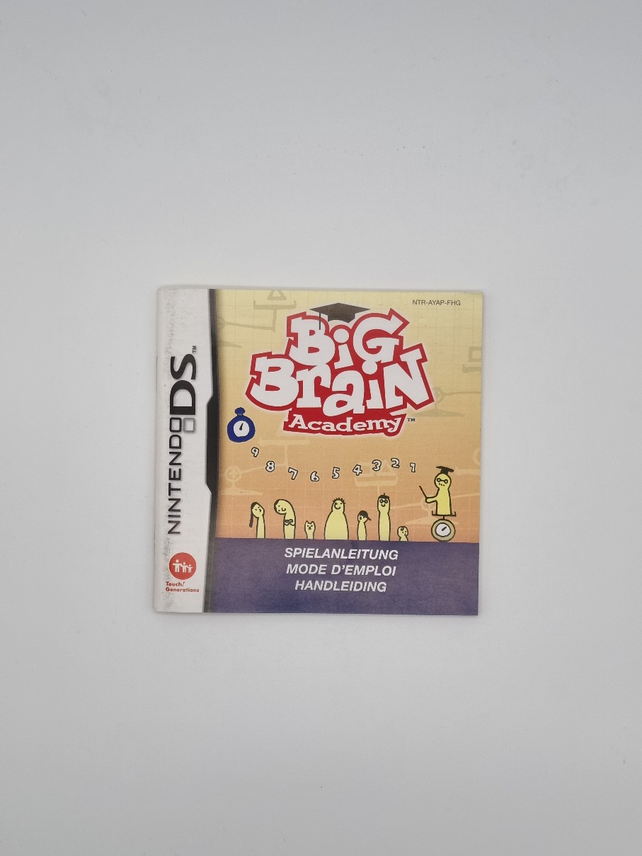 Big Brain Academy DS Handleiding