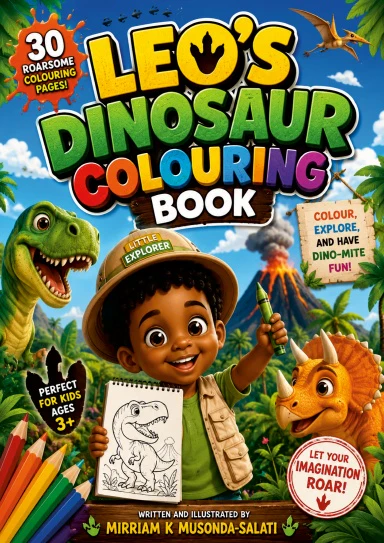 LEO'S DINOSOUR COLOURING BOOK