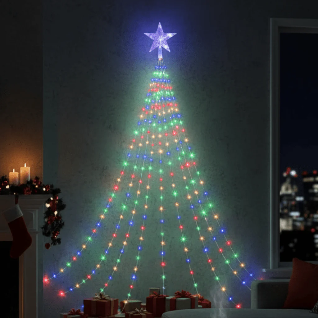 LIGHTRILL – Waterdichte kerstverlichting met 8 sfeervolle modi