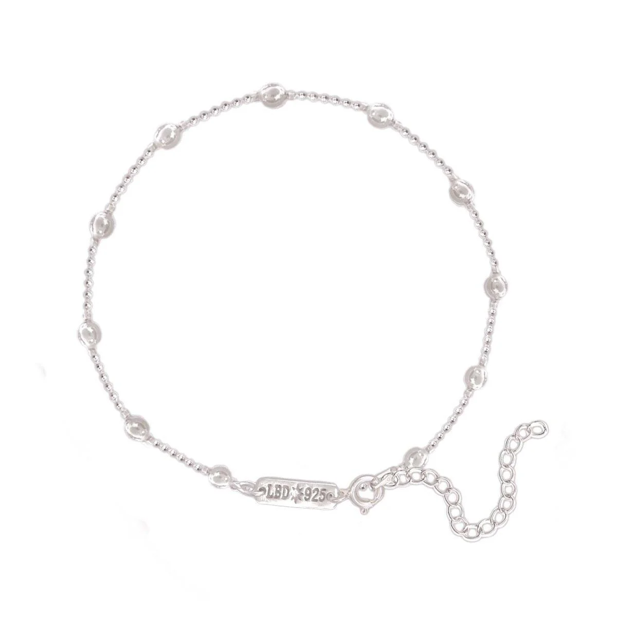 Laihas Bauble Sterling Silver Boho Bracelet