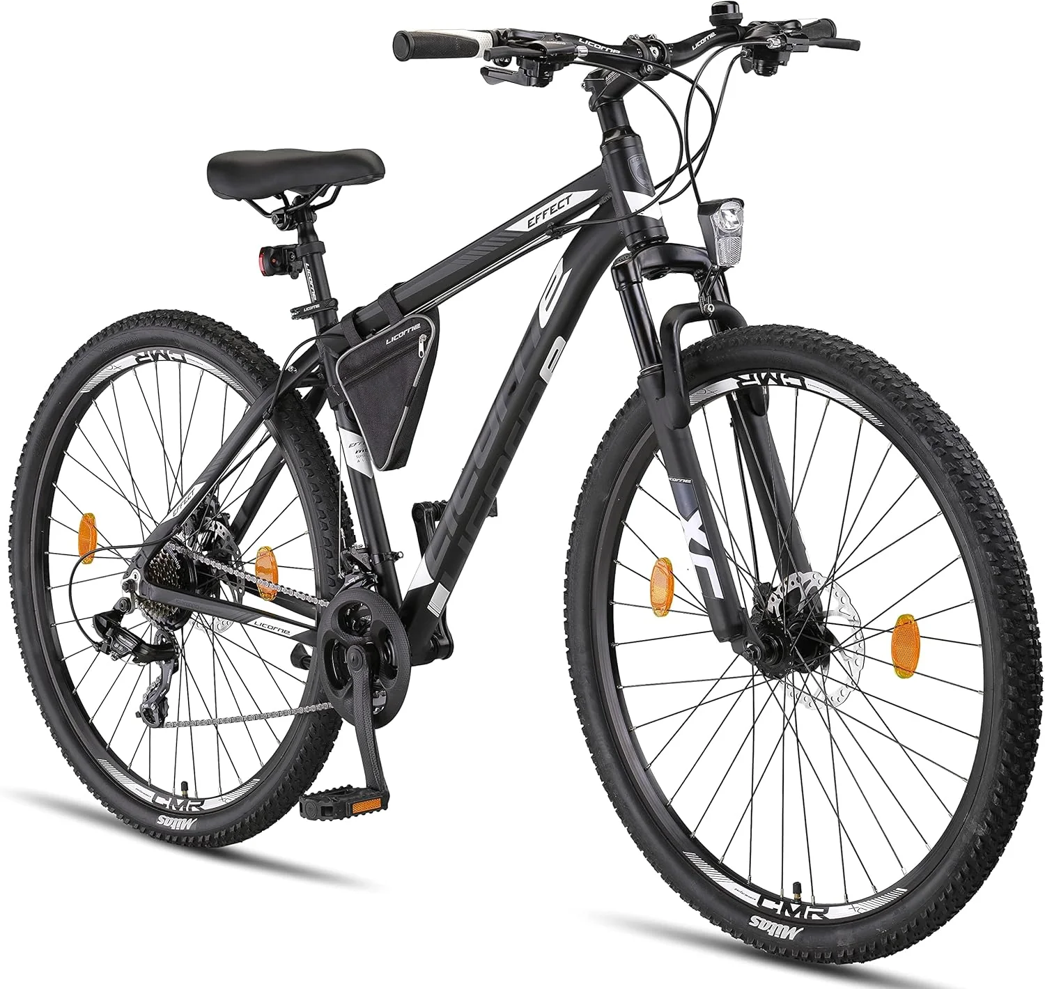 Licorne Bike Effect Premium Mountainbike Aluminium Discbremse Jungen Mädchen 21 Gang