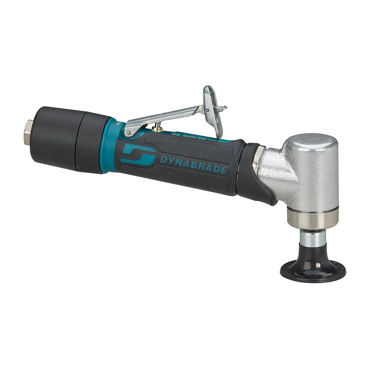 Dynabrade 48500  ~  2 Inch Diameter 7 Degree Offset Disc Sander (Replaces 52500) .4 Hp 25000 Rpm Gearless Extended Rear Exhaust Locking-Type Female Pad