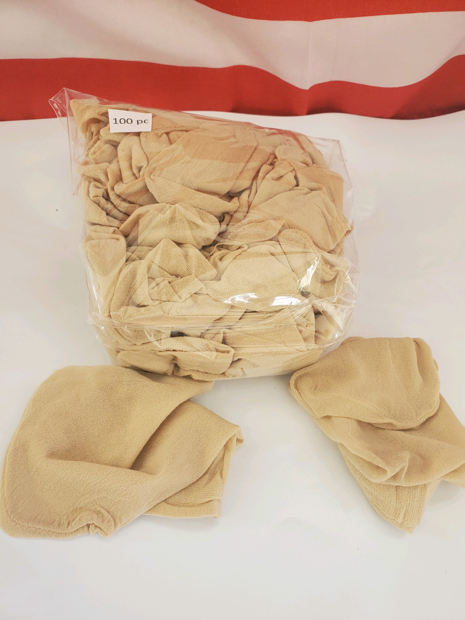 Hair Nets Bulk | Tan/Nude 100 Pack 12