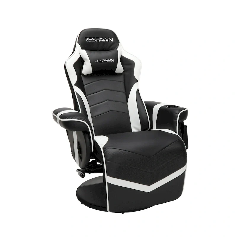 Gaming Recliner - Reclining Gaming Chair with Footrest