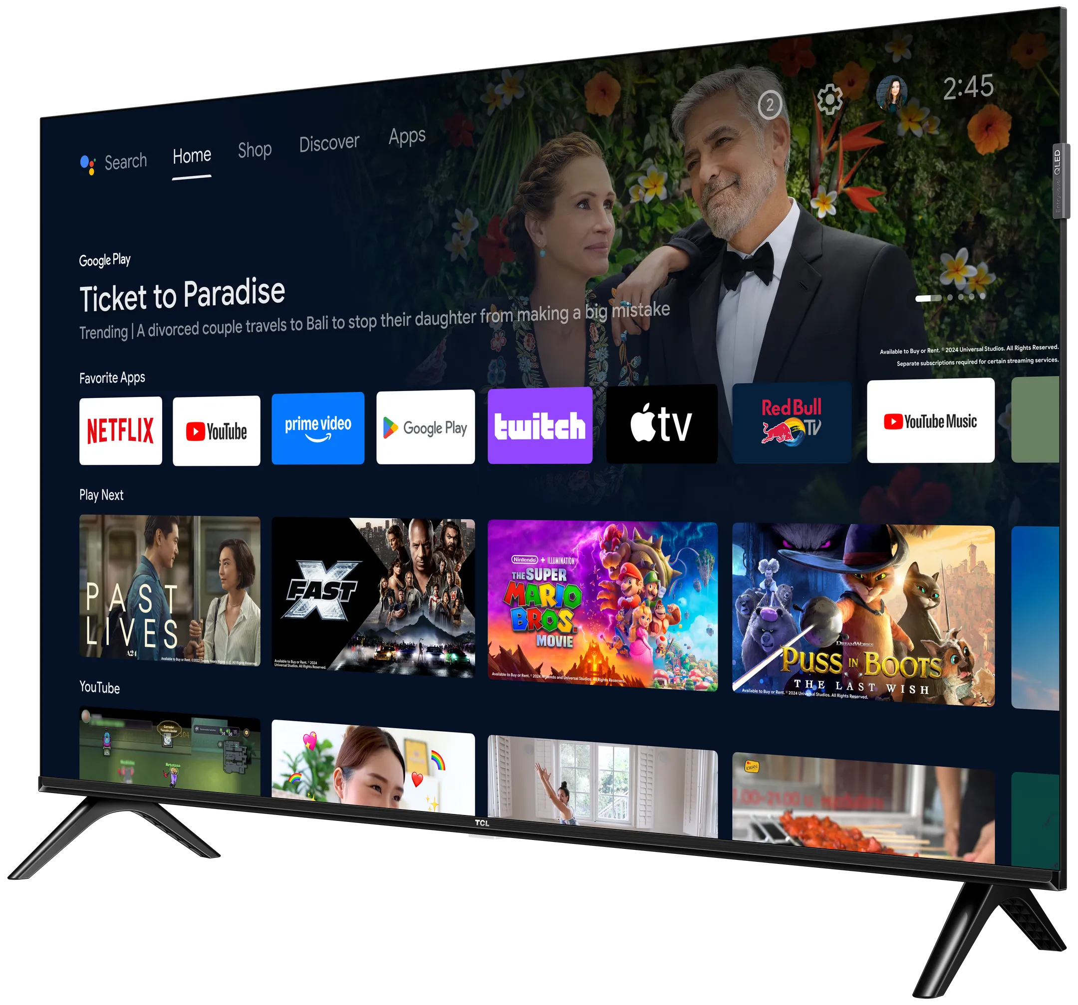 TCL QLED TV Full HD 43S59K (2025) - 43 inch