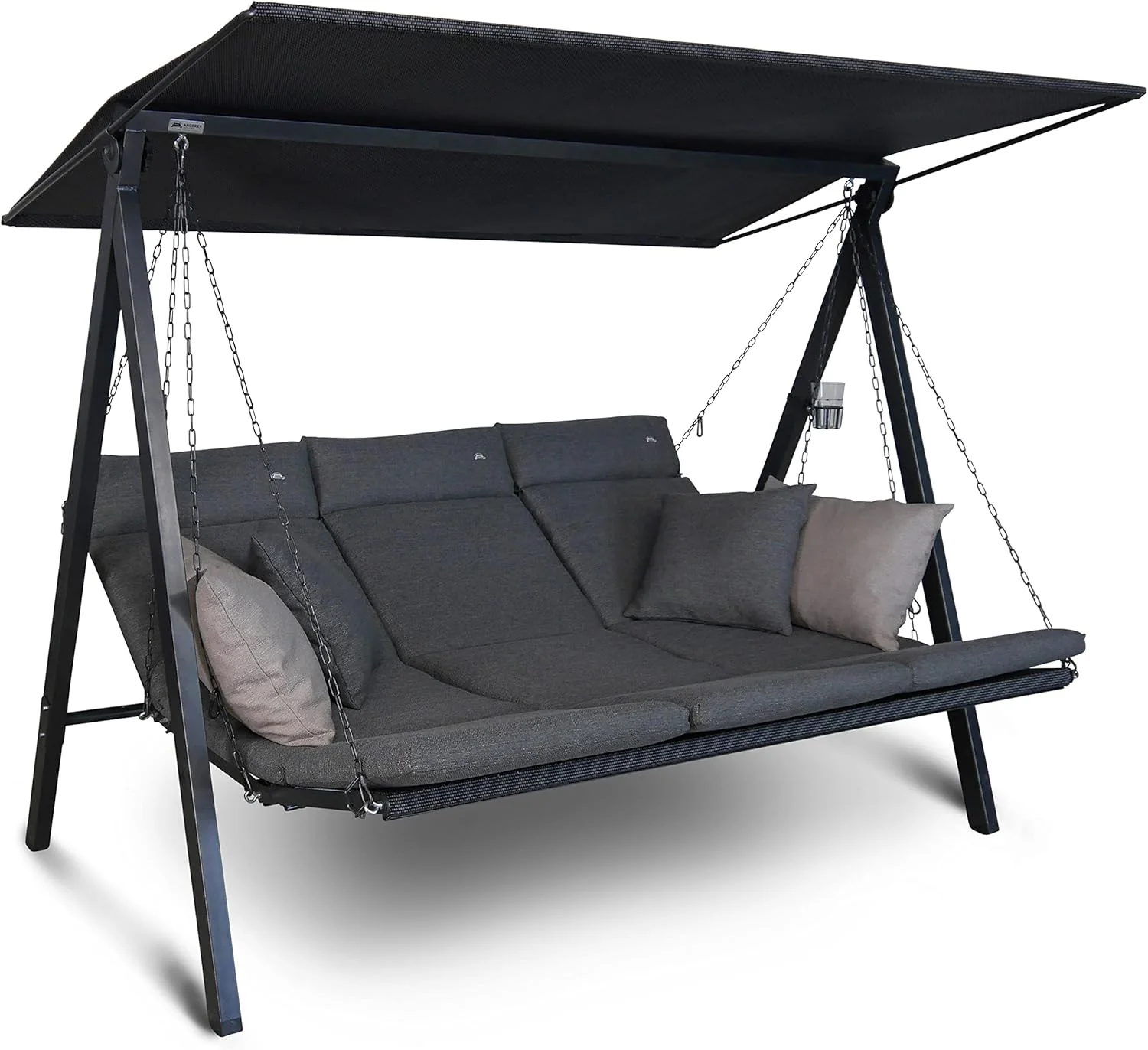 Angerer Hollywoodschaukel Lounge Smart Ashgrey
