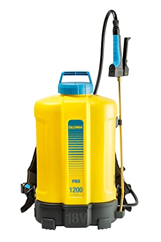 Gloria Pro 1200 li on a spalla   spruzzatore a pressione ergonomico da 12 L : protezione delle piante e diserbo : Bosch 18V Power for All, senza batteria : Amazon.it: Giardino e giardinaggio