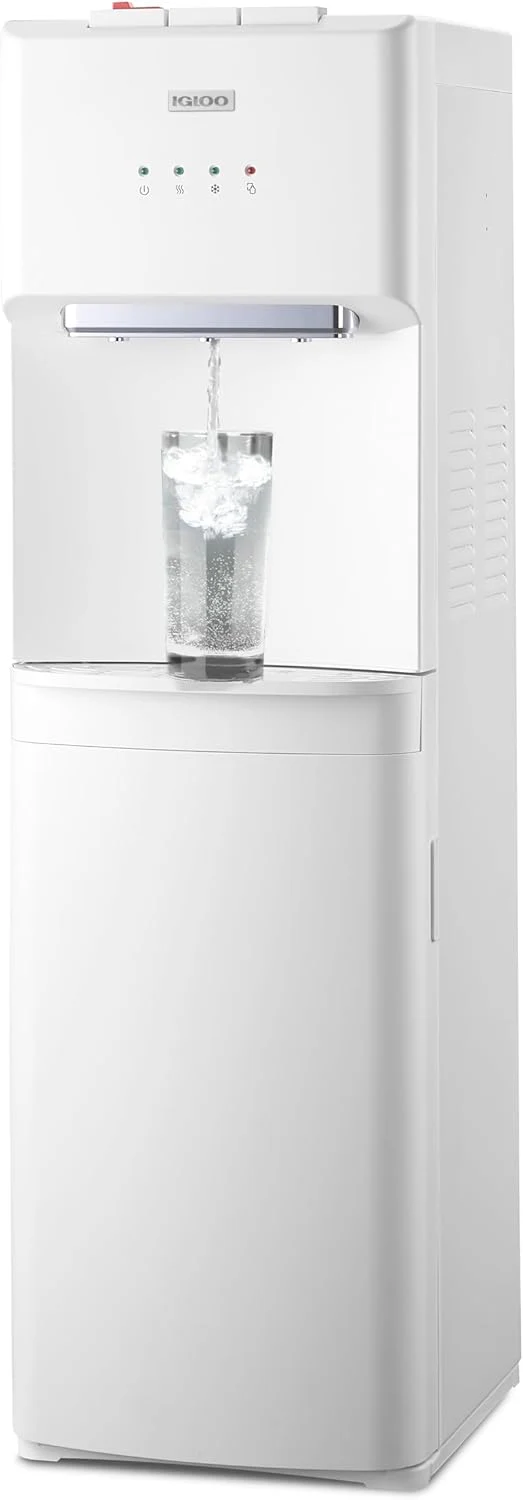 Igloo Bottom Loading Water Cooler Hot Cold Room Temperature Dispenser Stainless Steel
