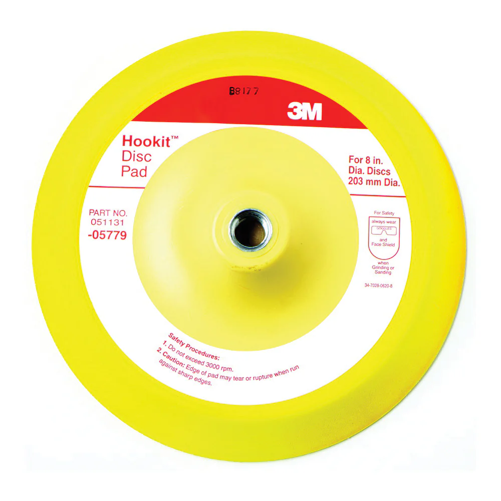 3M 05779  ~  Hookit Disc Pad 0 8 in (20.32 cm)