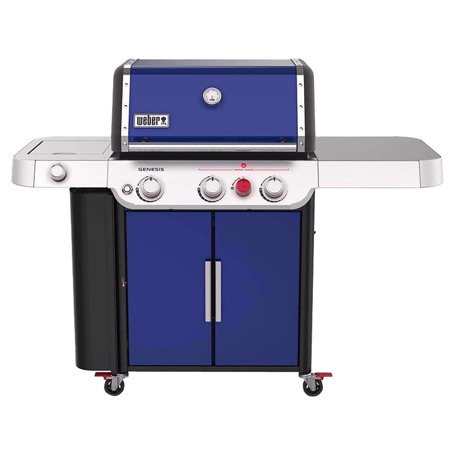 Weber Genesis E-335 3-burner propane grill, deep sea blue