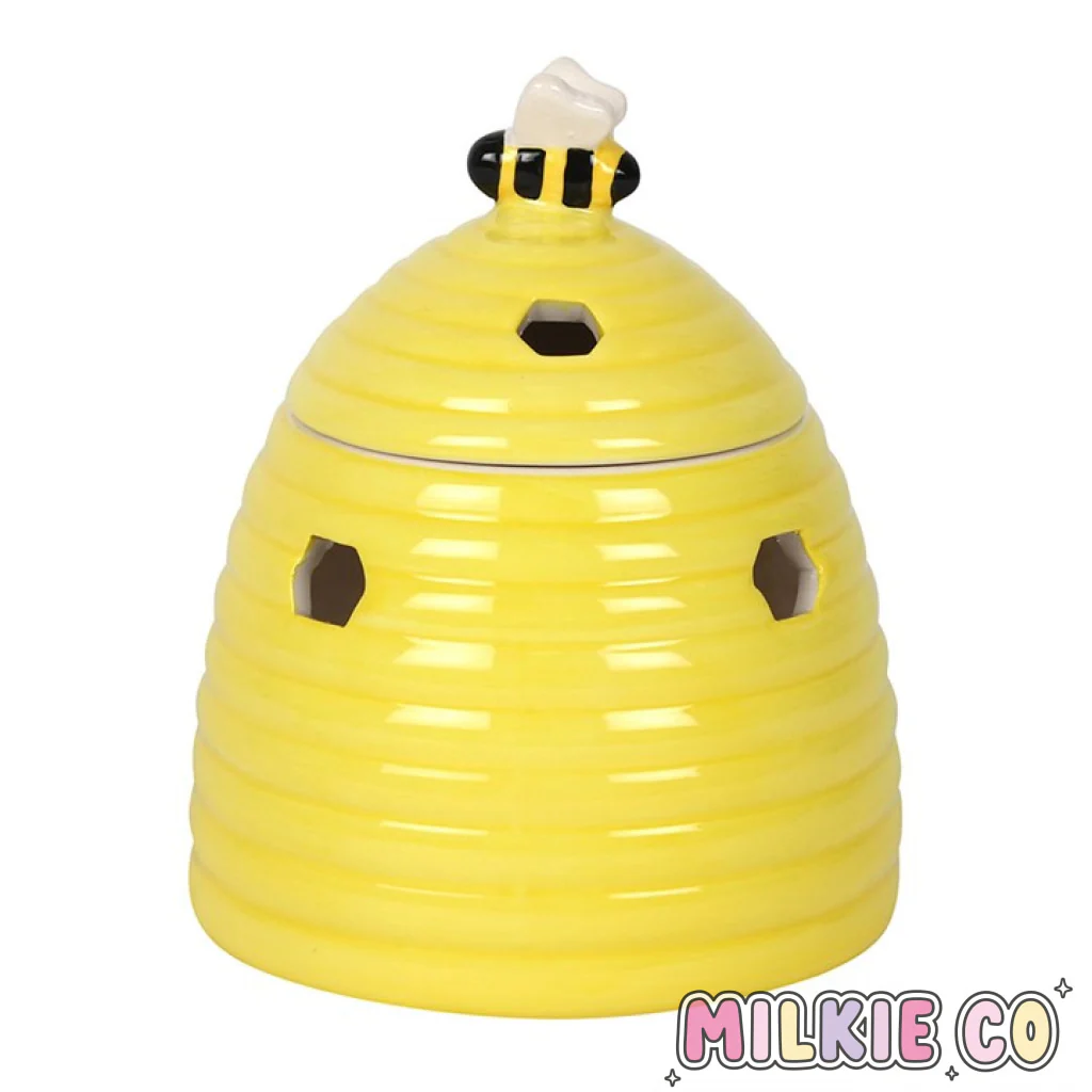 Yellow Beehive Wax Melt Burner