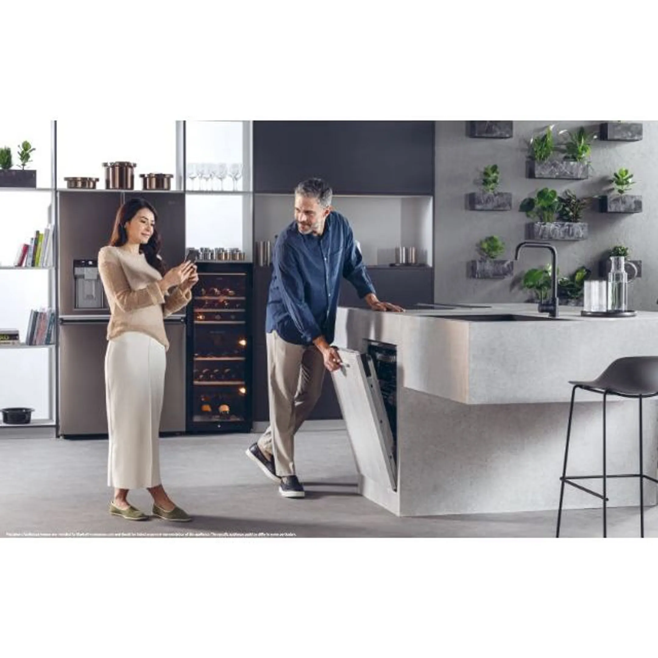 Haier Inbouw vaatwasser XS 4A4M4PB H-Spray Arm Shine