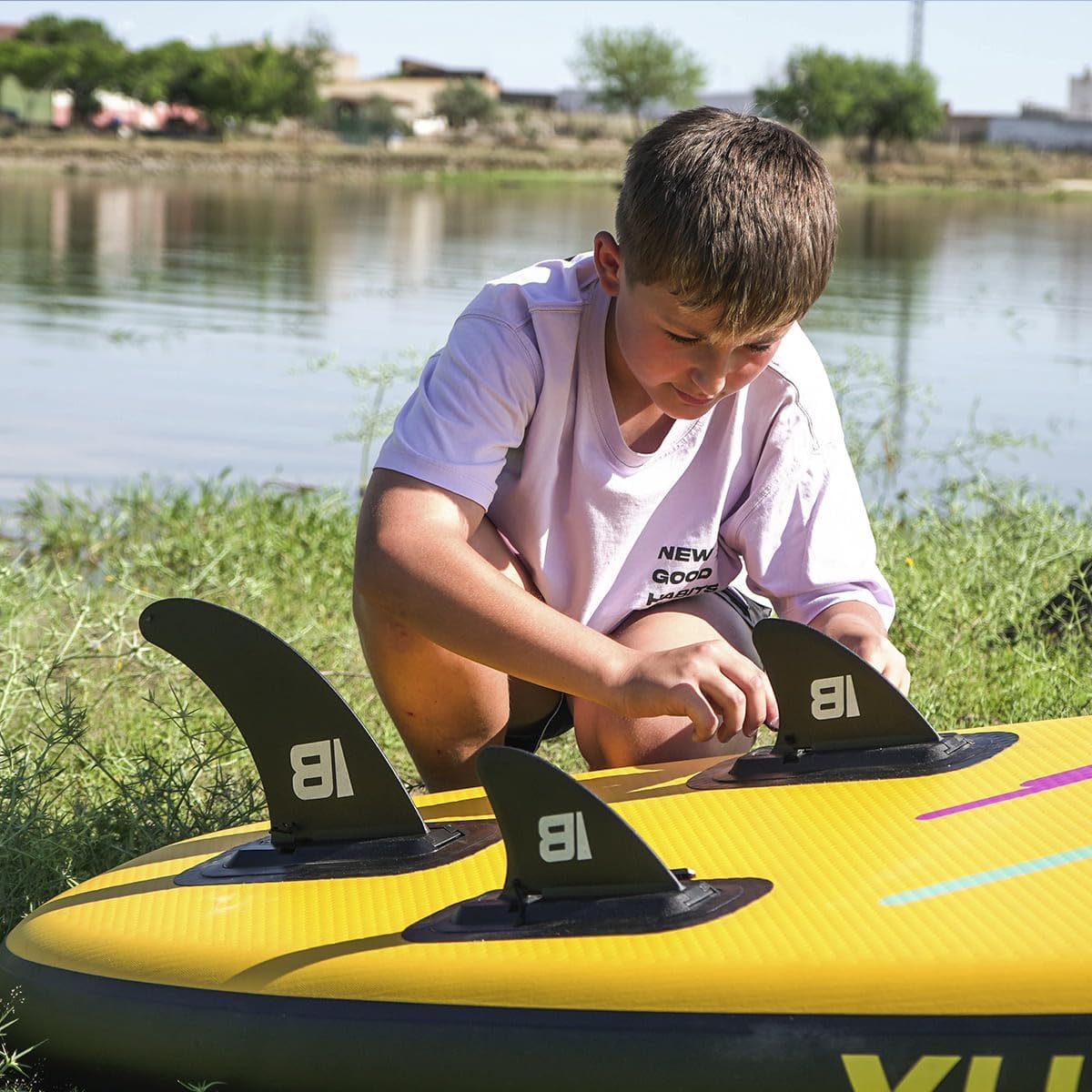 BEHUMAX - Tabla Paddle Surf Hinchable Be Wave Kids 8.6