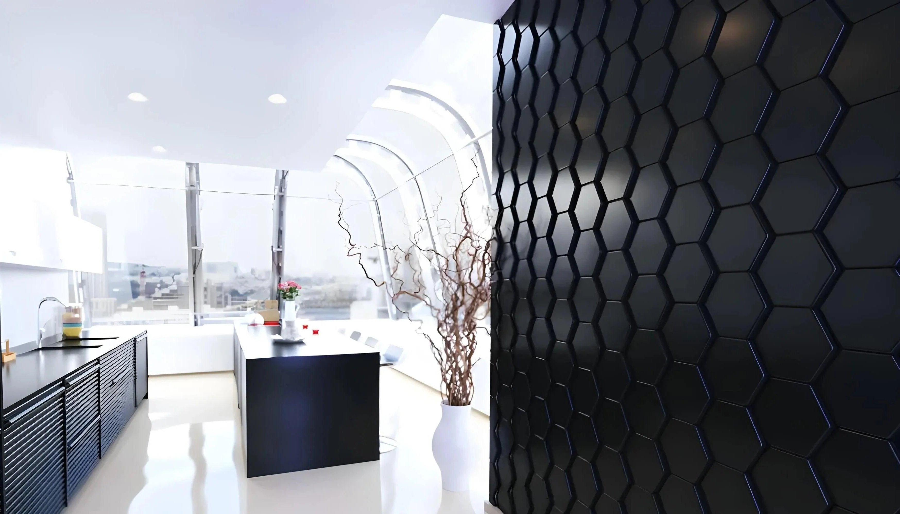 GYPSUM 3D WALL PANEL | HIVE 0044