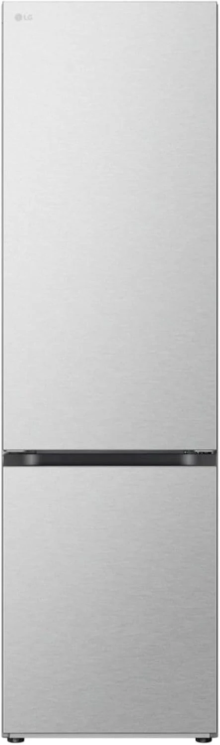 LG GBV22NCCEP Kühl-/Gefrierkombination – Smart Inverter Compressor, Total No Frost, Modern Flat Door Design, Matt Schwarz Metallic, Energieeffizienz A