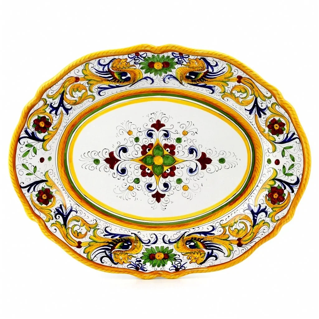 Raffaellesco Oval Serving Platter