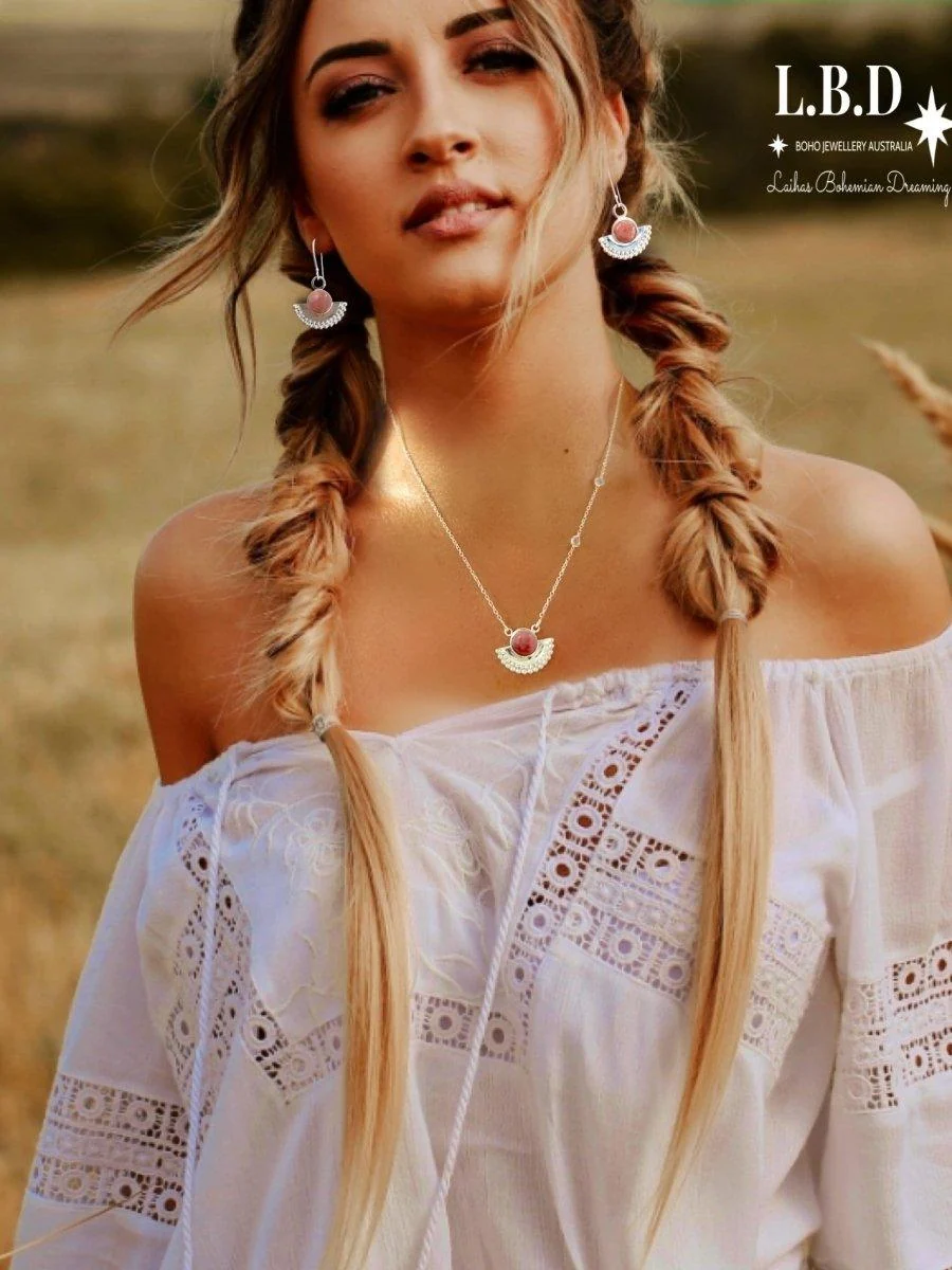 Laihas Dare To Dream Rhodochrosite Necklace