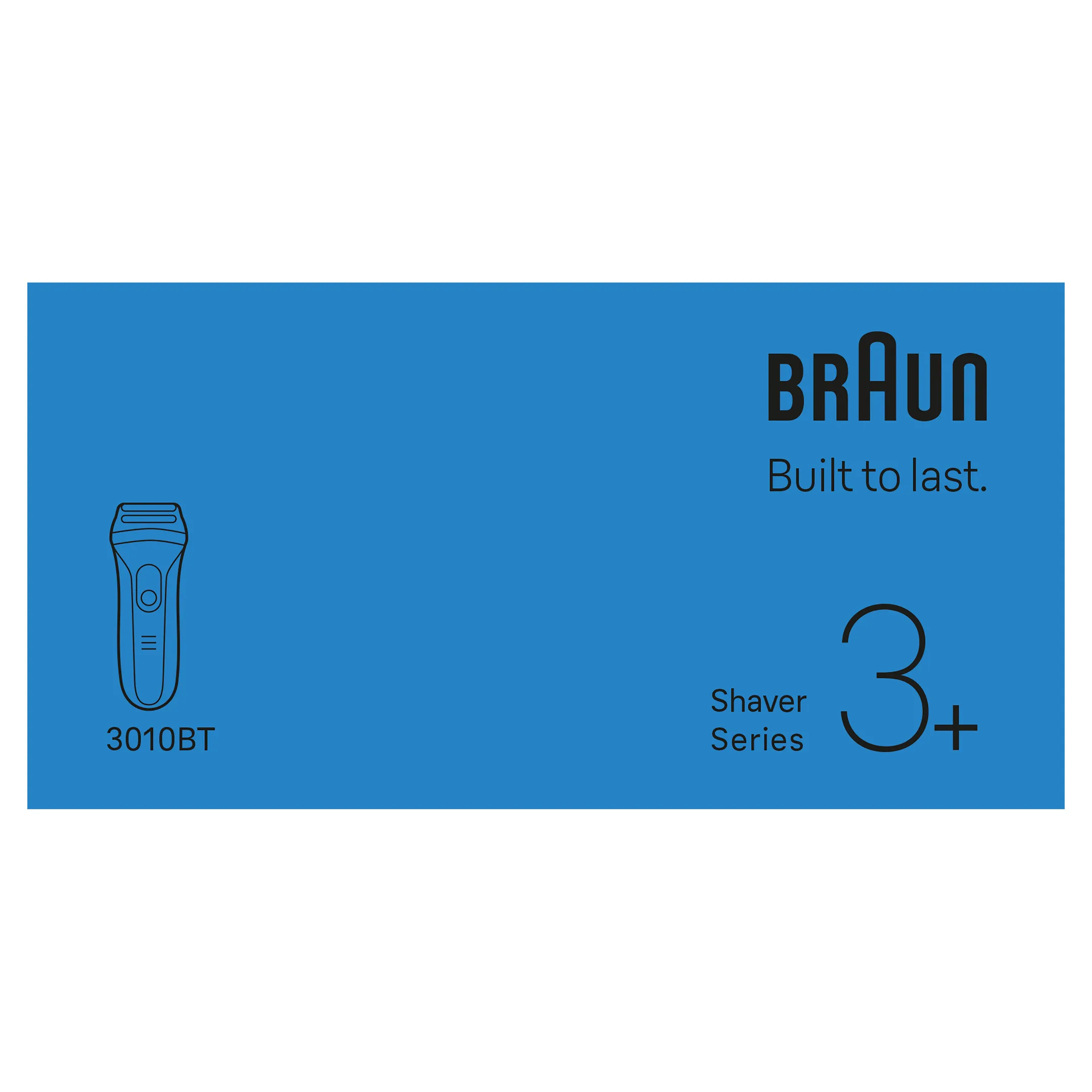 Braun Elektrisch scheerapparaat Series 3 3010BT