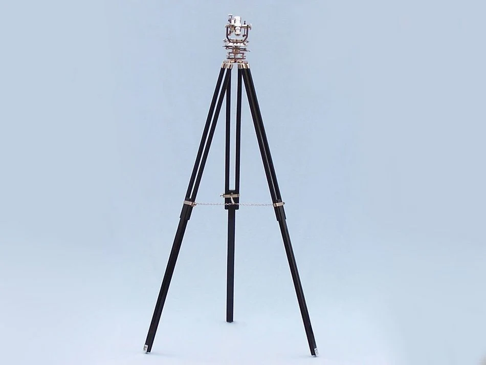 Floor Standing Chrome Theodolite