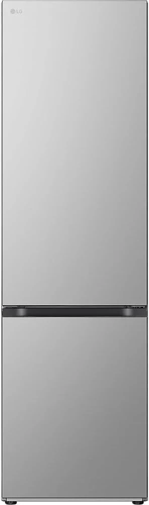 LG GBV22NCCEP Kühl-/Gefrierkombination – Smart Inverter Compressor, Total No Frost, Modern Flat Door Design, Matt Schwarz Metallic, Energieeffizienz A