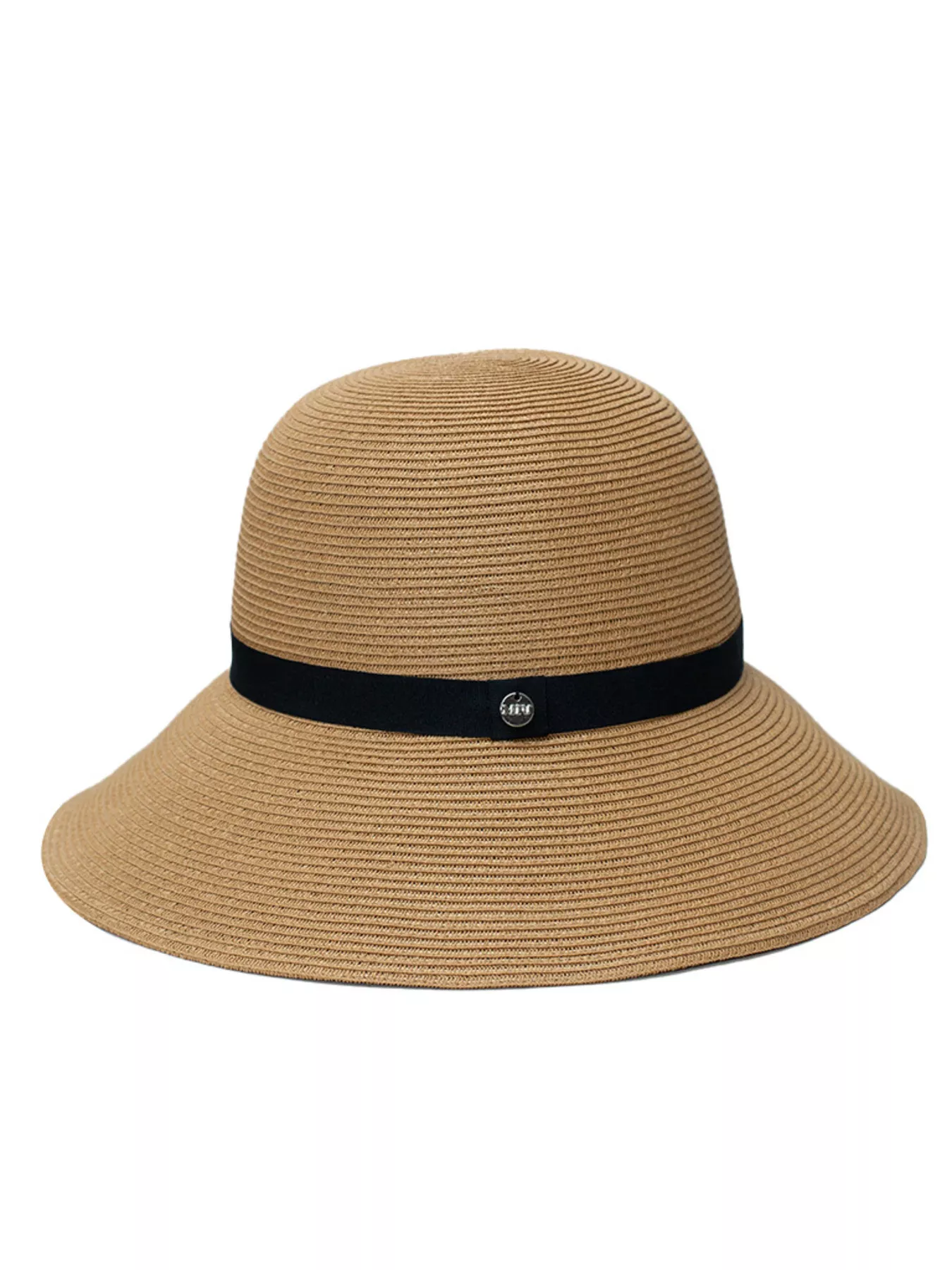 Straw Sun Hat with Ribbon