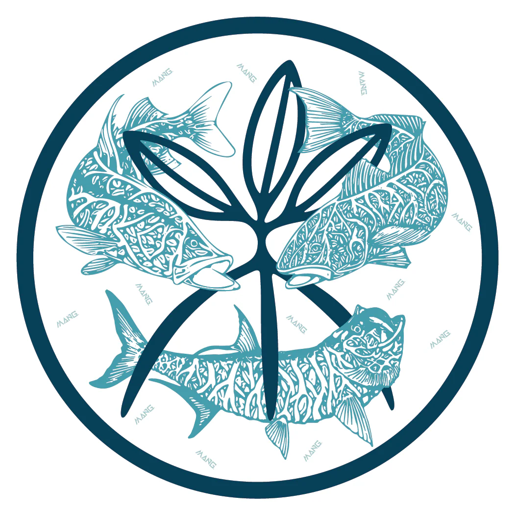 Tri Leaf Slam MANG - Sticker