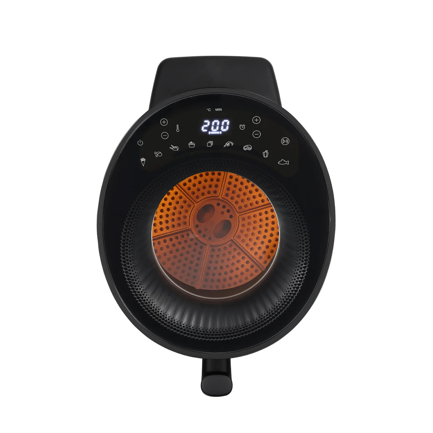 Friggitrice Ad Aria Ciclonica Con Termostato E Timer 5lt 1500w