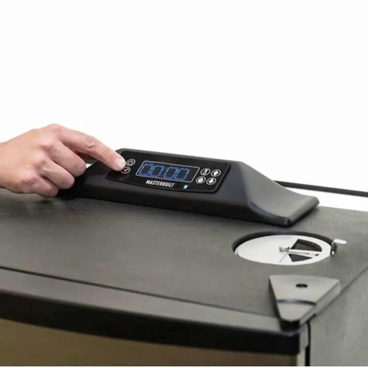 Masterbuilt 40-inch Bluetooth Digital Electric Smoker made of stainless steel