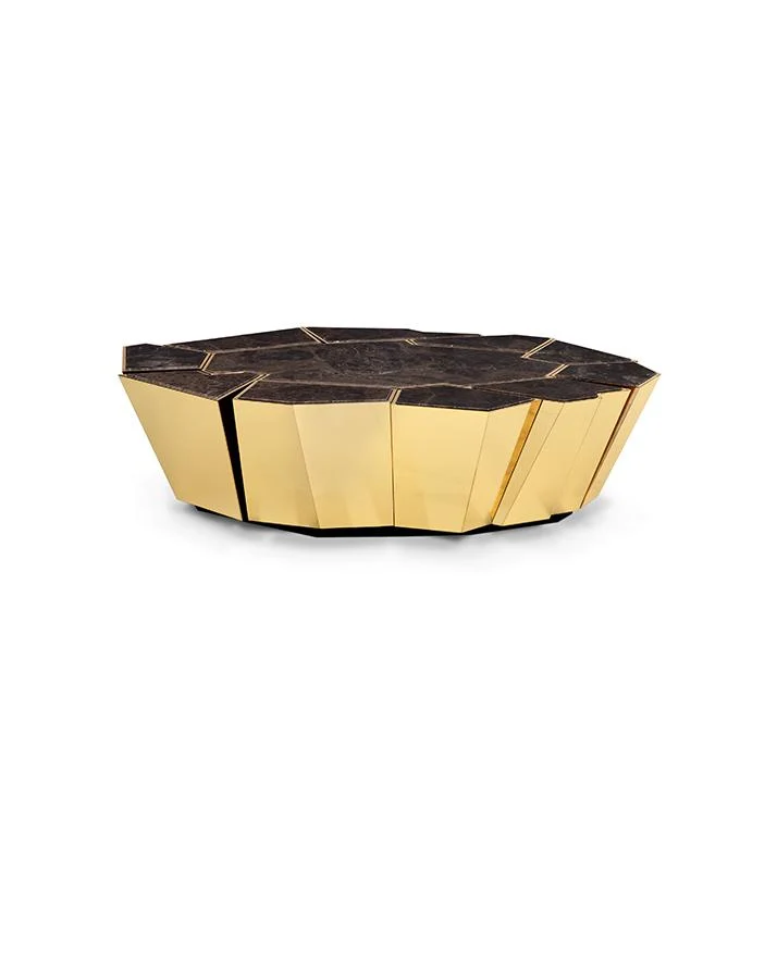 Crackle Center Table