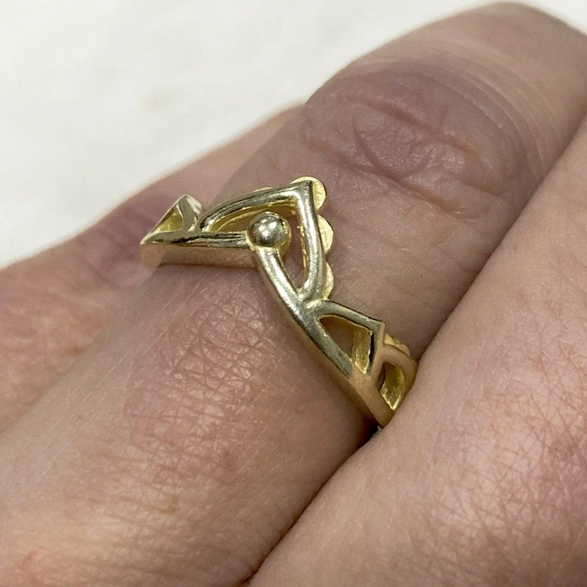 Laihas Prestige Boho Stacker Ring-  Gold
