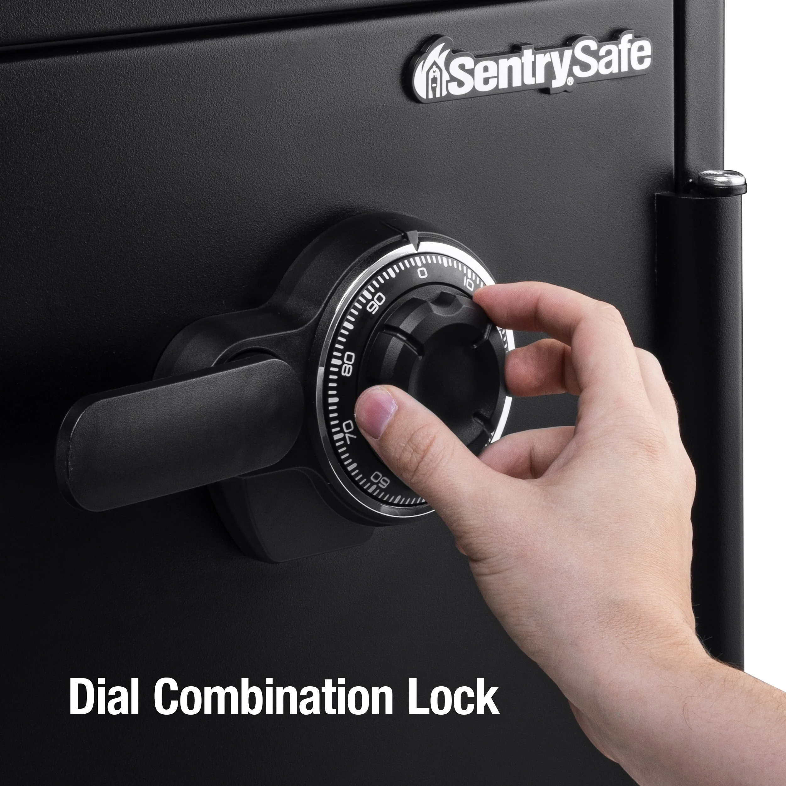 SentrySafe SFW123CS Fire-Resistant Safe and Waterproof Safe with Dial Combination Lock 1.23 Cu. ft.