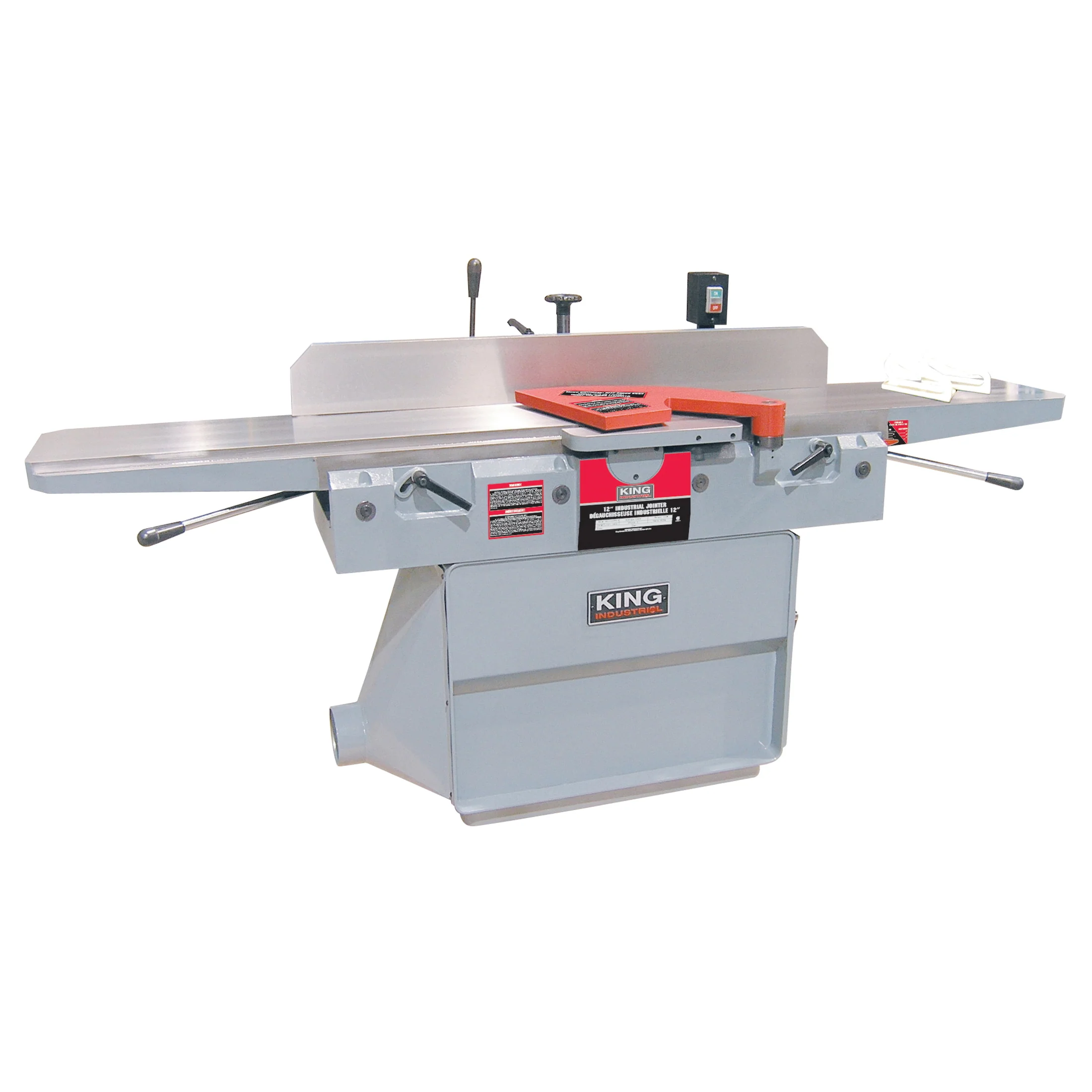 King Canada KC-120FX  ~  Jointer 12 Inch 18 Amp 220V