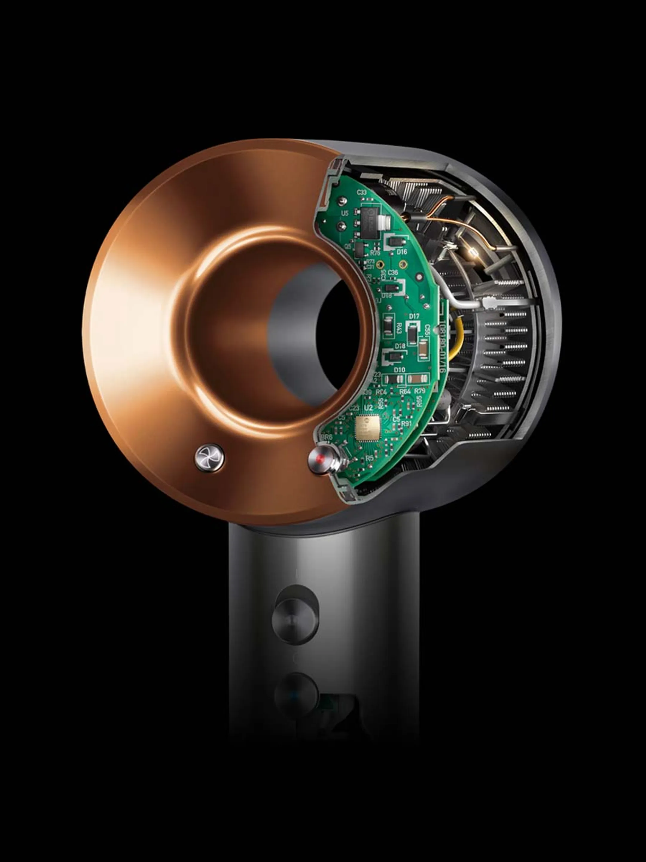 Dyson Supersonic Curly + Coily Prussian Blue/Rich Copper