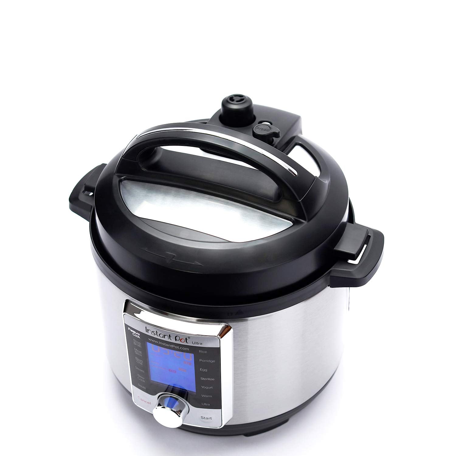 Instant Pot Ultra Mini 3 Quart Programmable Cooker, Stainless Steel, 16 in 1, Silver, Touch Control, UL Certified