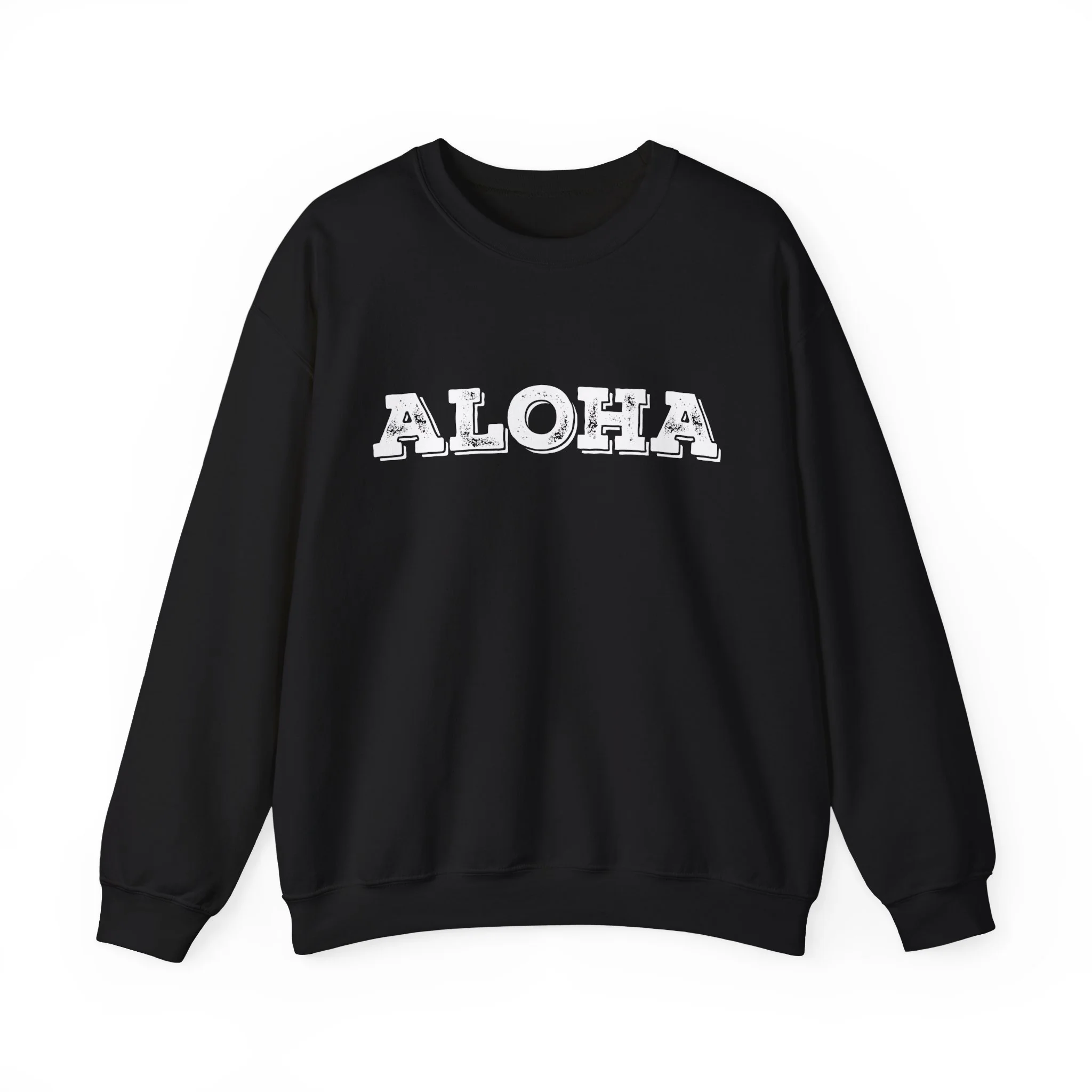 Crewneck Sweatshirt - Classic White Heavy Blend Crewneck