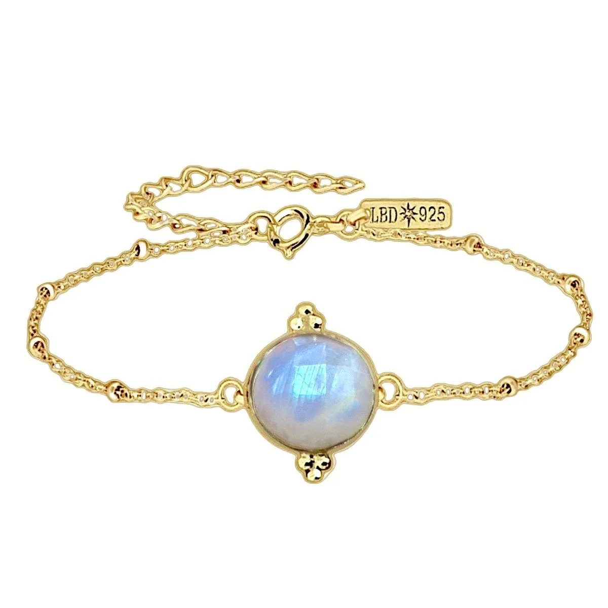Laihas Free Spirit Gold Moonstone Bracelet