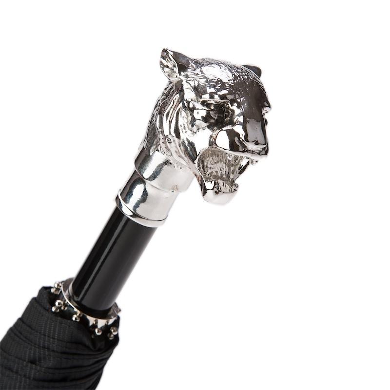 Silver Tiger Folding Umbrella