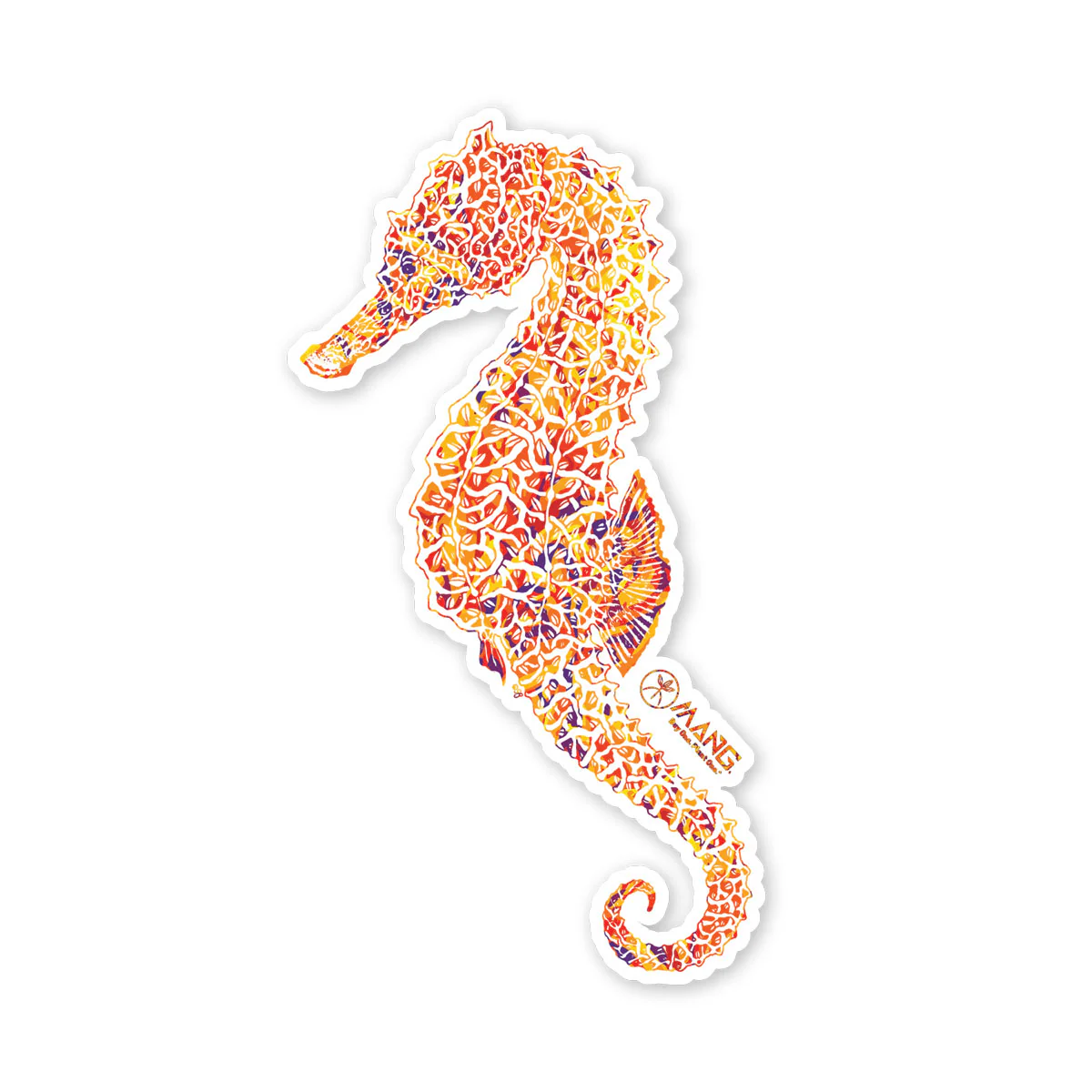 Seahorse MANG - Sticker