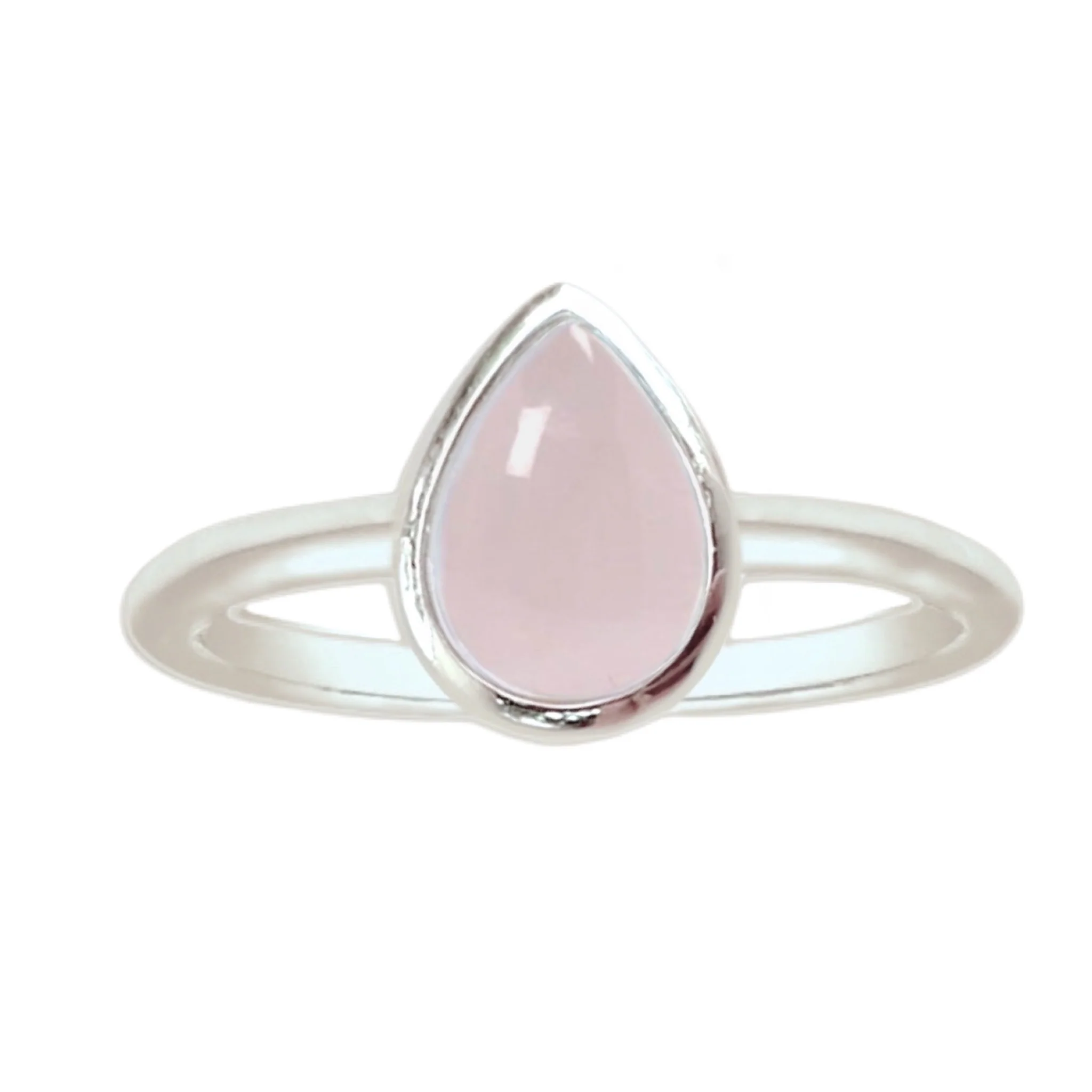 Laihas Mini Tearing Spirit Rose Quartz Ring