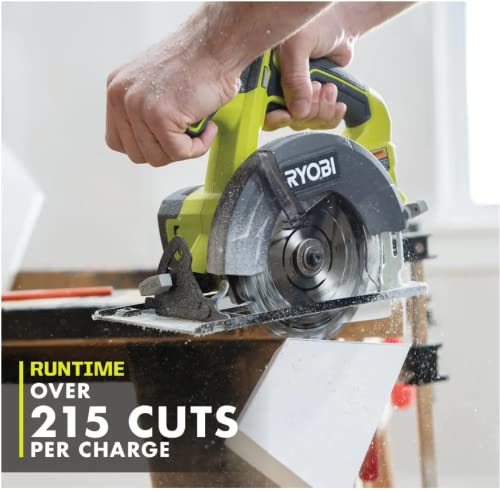 RYOBI ONE+ 18V akkus, 6 szerszámot tartalmazó kombókészlet fúróval, ütvefúróval, fűrésszel, multifunkciós szerszámmal és LED lámpával