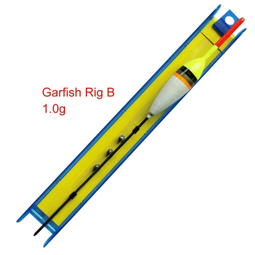 3 x Custom Designed Pre Rigged Garfish / Mullet Rigs Fishing Tackle B 1.0g