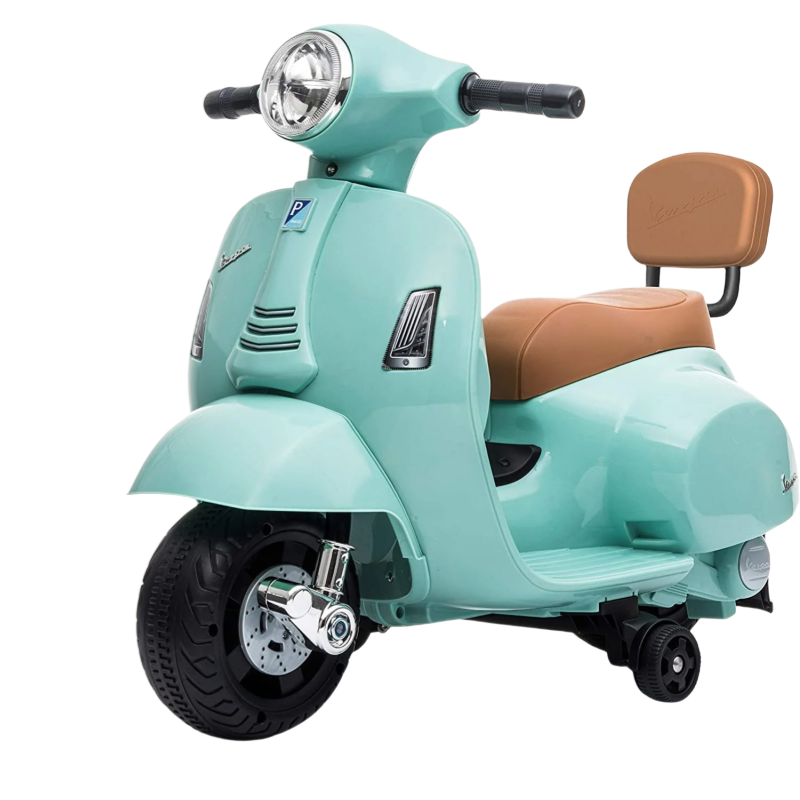 Piaggio Mini Vespa GTS Elettrica 6V per Bambini Verde