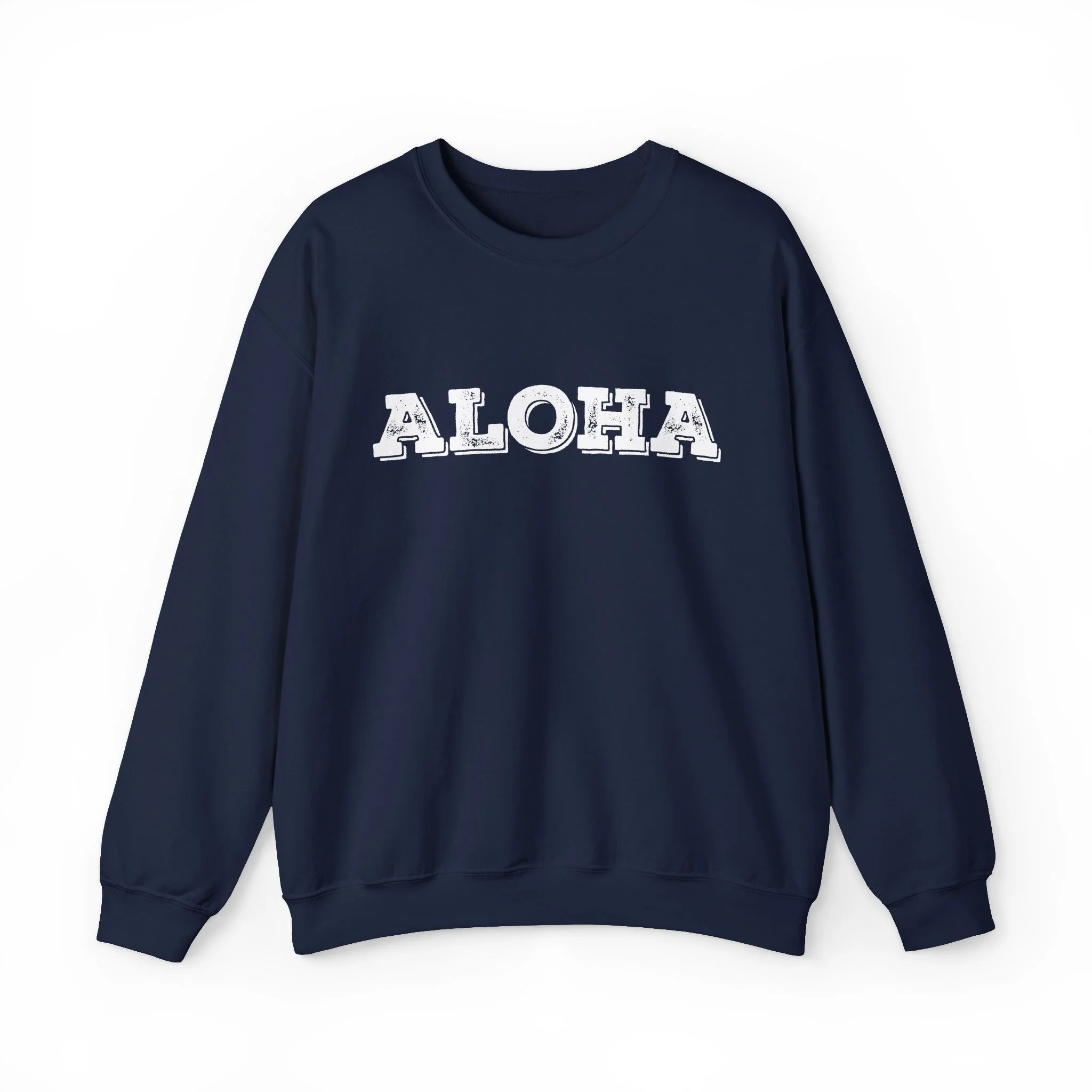 Crewneck Sweatshirt - Classic White Heavy Blend Crewneck