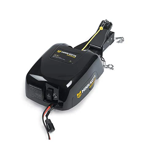 Electric Anchor Winch, 40 lb Capacity, Includes 100 ft Nylon Rope, Easy Install